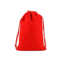 Sacs cadeaux et pochettes à bijoux HANKE en velours doux écologiques avec fermeture à cordon, pour rangement de dés multi-pouces