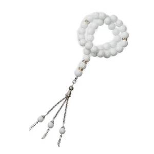 Cuentas de oración islámicas de ágata artificial de 10 mm y 33 cuentas para principiantes, tipo tasbeeh, para venta al por mayor, entrega inmediata o fabricación a medida a partir de muestras. - Product Image 2