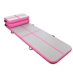 10cm 15cm 20cm özelleştirilmiş boyutu şişme spor mat Yoga mat jimnastik için şişme hava parça
