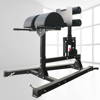 Commercial Gym Fitness Glute Jambon Développeur Banc Ischio-jambiers Exercice GHR Glute Ham Raise Banc