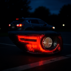 Nueva Luz Trasera LED Calavera para CX5 2018-2021, Lente Roja, 12V, Pieza de Repuesto - Product Image 2