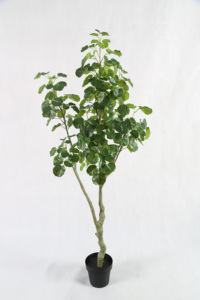 Dongguan Usine Bon marché Prix 120CM de haut Faux Bonsaï Plante Malus Spectabilis Pommeau Artificiel pour la Décoration Intérieure - Product Image 6