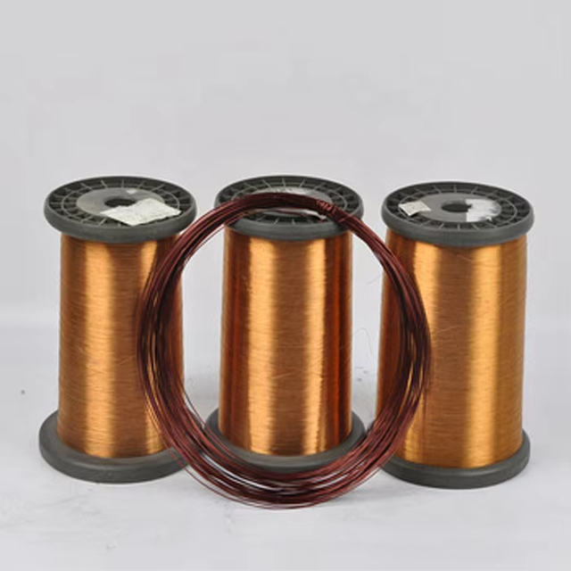 Polyester Round Enameled Copper Clad Aluminum Solid Litz Wire 20 AWG ROHS High Quality for Motor Winding