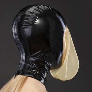 <span class=keywords><strong>SM</strong></span> jouets adultes sexe caoutchouc tête couverture masque en <span class=keywords><strong>Latex</strong></span> avec fermeture éclair jeu de rôle Cosplay fétiche porter tête capuche masque en <span class=keywords><strong>Latex</strong></span> pour Couple - Product Image 2