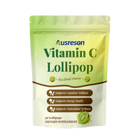 Sucettes de créatine, shilajit, vitamine C, collagène, supplément de vitamine C, ashwagandha naturelle, saveur fruitée, sucettes de vitamine C, SPL OEM