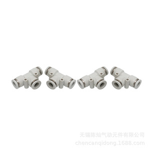 Raccords pneumatiques Chen Can en plastique et acier, connecteurs pneumatiques 4Pe 6Pe 8Pe 10Pe 12Pe 14Pe 16Pe - Product Image 3