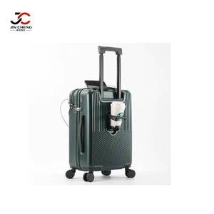 <span class=keywords><strong>Valise</strong></span> à roulettes ABS légère à ouverture frontale pour homme et femme, petite taille, avec serrure TSA, bagage cabine étanche - Product Image 3