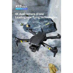 2024 K13 MAX 4 K double caméra Drone Mode sans tête Intelligent altitude fixe trajectoire vol conception pliable permettre matériel VR - Product Image 1