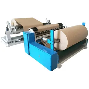 CFFQ-200 High Speed Jumbo Kraft Paper Roll Slitter Rewinder Machine 1600mm Width