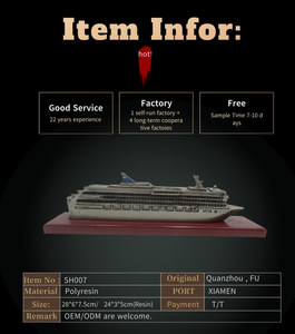La Resina e legno modello di nave <span class=keywords><strong>da</strong></span> crociera per Quantum of The seas - Product Image 5