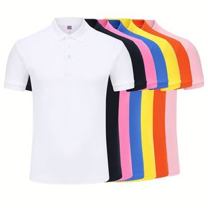 Design High Quality Wholesale Designer Custom Knit Polo Cotton Plain Golf Men's Polo Shirts With Custom Logo - Product Image 1