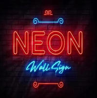 Enseigne néon LED 3D personnalisée multicolore en acrylique, décoration murale lumineuse pour anniversaire, mariage, bar, fête, logo d'anime, entreprise