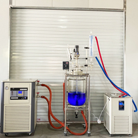 Circulateur de liquide de refroidissement cryogénique à basse température DLSB, petit refroidisseur 5 L, évaporateur rotatif, pompe à vide