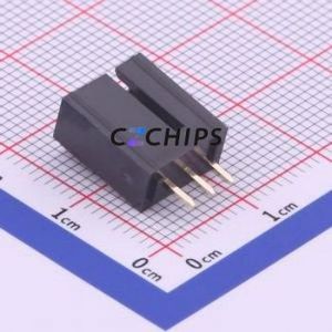 M2553V-03P Wire-to-Board Pin Header Through hole Component (THT),P=2.54mm Connector 1x3P 2.54mm Through Hole 3P - Product Image 2