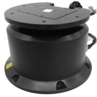 Gimbal PTZ de Alta Resistencia para Cámara Térmica de Largo Alcance, Monitor de Seguridad Urbana para Exteriores, IP66 Impermeable, Aleación de Aluminio, Carga de 16-30 kg