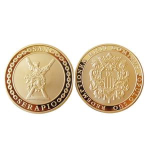 Üretim meydan sikke altın kaplama özel sikke Metal hatıra hediye meydan sikke - Product Image 4
