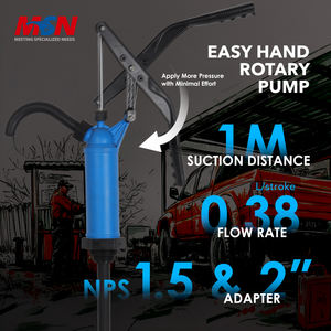 <span class=keywords><strong>Bomba</strong></span> química <span class=keywords><strong>manual</strong></span> MSN 1M con distancia de succión de 22.5 mm para <span class=keywords><strong>agua</strong></span>, alcohol y lubricante - Salida de 22.5 mm, 0.38 L/ciclada - Product Image 4