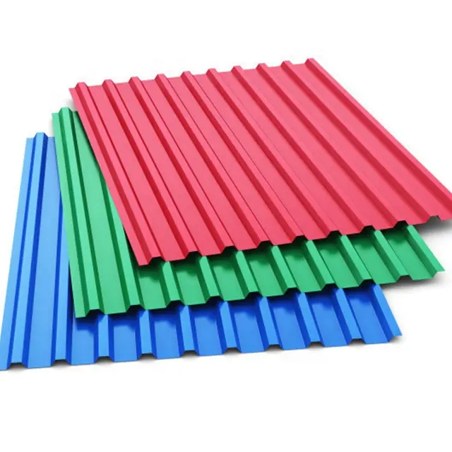 wholesale corrugated metal roofing sheet cheap prepainted gi steel coil /ppgi/ color coated corrugated steel metal roofing sheet