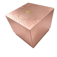 Boîtes rigides personnalisées en carton doré, embossées UV, en matériaux recyclés de qualité supérieure, pour l'emballage de flacons de parfum, de montres, de présentoirs et de cadeaux de beauté