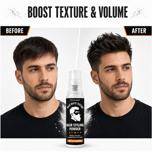 Poudre coiffante mate pour hommes, volume et tenue souple, vente en gros - Product Image 2