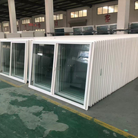 Ventana Corredera Doble de PVC Estilo Europeo Serie 80 de ANHUI WEIKA con Vidrio Templado, Tamaños Personalizados