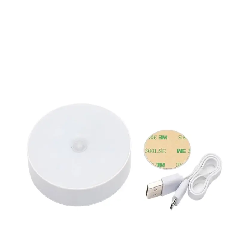 Rechargeable Wireless Body Motion Sensor Night Light For Kid Room Stairs Induction Small Lamp