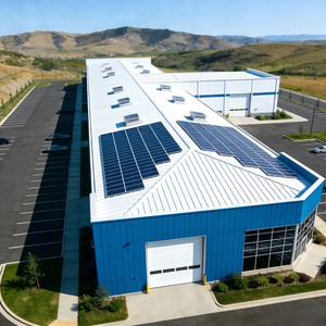 Atelier <span class=keywords><strong>de</strong></span> réparation automobile en structure métallique |   Acier galvanisé à chaud haute résistance |   Positions <span class=keywords><strong>de</strong></span> levage |   Ventilation d'évacuation des gaz |   ISO - Product Image 5