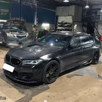 Vente en gros d'usine, capots de moteur noirs personnalisés, kit carrosserie, capot transparent en fibre de carbone pour BMW Série 5 G30 G38 F90