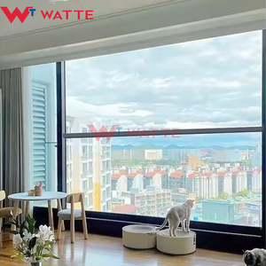 Bán nóng thiết kế hiện đại nhôm trượt nâng cửa sổ điện dọc trượt bão tác động nhôm kính cường lực màn hình - Product Image 2