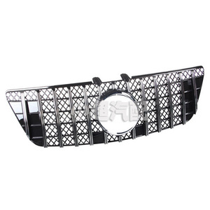 Mercedes-Benz W164 <b>Grille</b> ABS Plastic Bumper Front <b>Mesh</b> <b>For</b> ML-Class 2005-2012 - Product Image 3