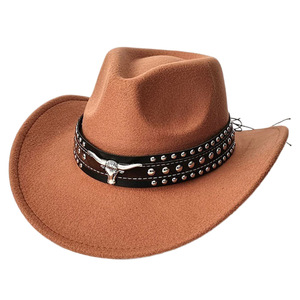 Sombrero <span class=keywords><strong>de</strong></span> algodón clásico europeo-americano con ala enrollada en forma <span class=keywords><strong>de</strong></span> corazón, para hombre y mujer, a la <span class=keywords><strong>moda</strong></span>, para exteriores, estilo cowboy. - Product Image 5