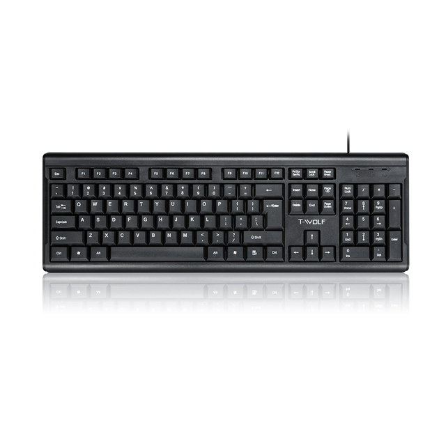New Fashion Wired Office Keyboard Trending Products Smart Keyboard Computer USB Wholesale Laptop