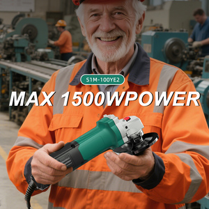 Xách Tay 100Mm Điện Máy Mài Góc Với Mái Chèo Chuyển Mài Đĩa Bánh Xe Công Nghiệp Cấp Không Chổi Than Động Cơ Mini Công Cụ Điện - Product Image 5