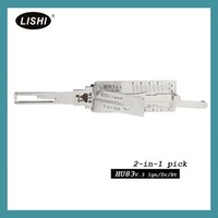 Lishi 2-en-1 Lock Pick LISHI HU83 2-en-1 Auto Pick and Decoder pour Citroen et Peugeot