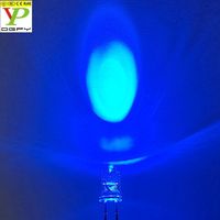 Diodes LED DIP rondes de 5 mm à prix abordable avec bride, bleues, rouges, vertes, jaunes, oranges, blanches, RVB multicolores clignotantes, 1000 pièces par sac