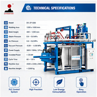 Machine de moulage automatique de formes en EPS avec commande PLC et certification CE, prix usine