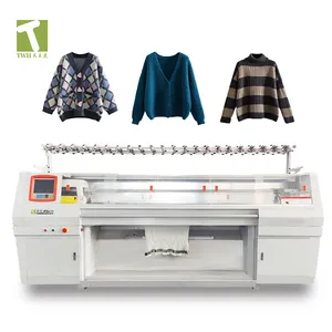 TWH New Product High Speed Factory Direct Sale Automatic Sweater Making Flat Knitting Machine