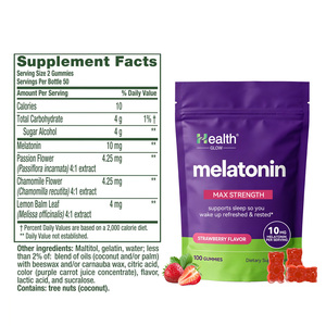Sleep <b>Gummies</b> <b>Melatonin</b> 5mg OEM Private Label Supplement Manufacturer Nighttime Relaxation Deep Sleep Support Wholesale Bulk - Product Image 3