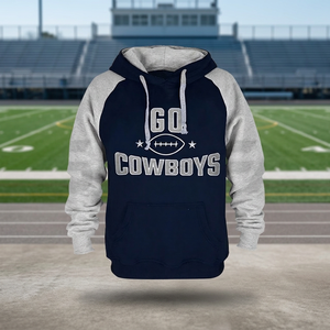 Nueva Llegada Sudadera con Capucha Clásica de Punto 100% Algodón para Hombre, Estilo Urbano de Fútbol, Totalmente Bordada, con Letras, Ecológica, para Otoño - Product Image 3