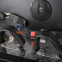 Simulador de vuelo de Iron Warrior VR, máquina de juego de cabina de rotación completa, Lanzadera de espacio, 720 grados