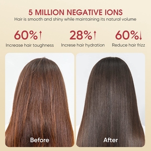 2-in-1 Nat tot Droog Hetelucht Multi-Styler 110000RPM Hoge Snelheid Haardroger Motor Negatieve Ion Platstrijkijzer Lucht Haarstyler - Product Image 6