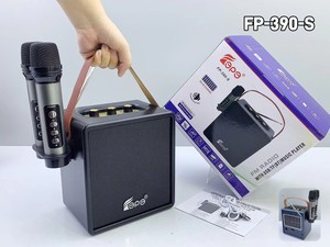 Di Động Cho <span class=keywords><strong>Bluetooth</strong></span> <span class=keywords><strong>FM</strong></span>/<span class=keywords><strong>AM</strong></span> Đài Phát Thanh Loa Với Khối Lượng Cao Không Dây Microphone Đa-Chức Năng Pin Powered Home Karaoke Bộ - Product Image 6