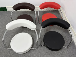 Tabouret de bar pivotant Viral SYT Wrap avec accoudoirs pour laboratoire de mixologie, hauteur de siège de 60 à 80 <span class=keywords><strong>cm</strong></span>, chaises de bar pour lounge nocturne - Product Image 4