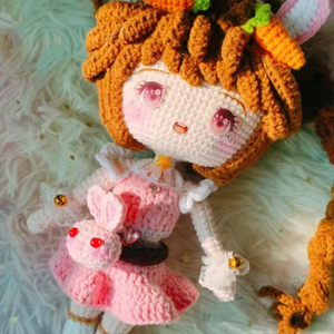 Handmade Xiao Wu công chúa búp bê từ các trò chơi Anime siêu mềm sang trọng dệt kim ly hợp túi cho căng thẳng cứu trợ - Product Image 1