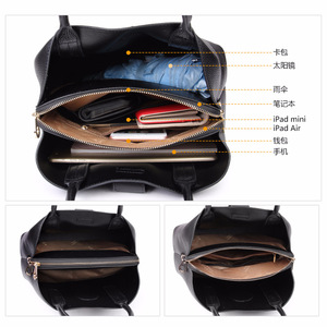 Vente en gros de sacs à main pour femmes de haute qualité, nouveaux sacs à main de créateurs de mode, sacs à main en cuir véritable de luxe, sacs à main de grande taille pour femmes - Product Image 2