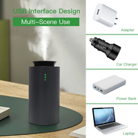 Diffuseur de parfum portable tendance 2026 pour voiture, rechargeable par USB, sans eau, pour huiles essentielles, purificateur d'air parfumé