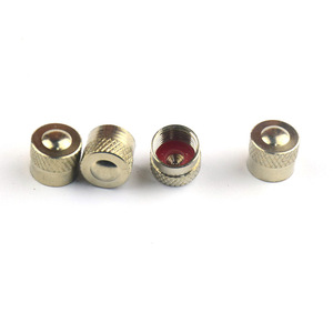 Tapas de válvula de latón para neumáticos de automóvil, válvula sin cámara, material de cobre, estándar americano. - Product Image 4