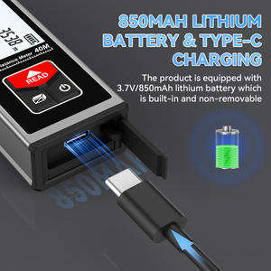 เครื่องวัดระยะแบบเลเซอร์ใช้ในบ้าน SW-BT เครื่องเรนจ์ไฟเออร์ขนาดเล็กพร้อมมุมดิจิตอลแบบพกพาเครื่องมือมาตรระยะทางแบบชาร์จไฟได้ - Product Image 5