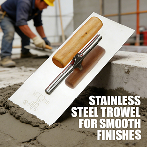 Painter's Trowel Scraper Stainless Steel Plastering Trowel Putty Scraping Trowel - Product Image 5