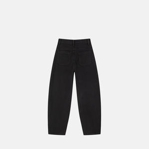 Jeans de Mezclilla de Corte Bootcut de Cintura Alta para Mujer, Talla Grande, Estilo Vintage, Plisados, Ajuste Regular, Secado Rápido, Marca DF - Product Image 4